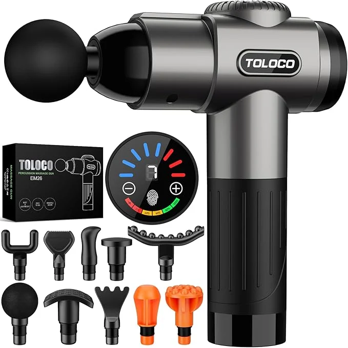 Next-Generation TOLOCO Massage Gun Deep Tissue Back Massage Sustainable
