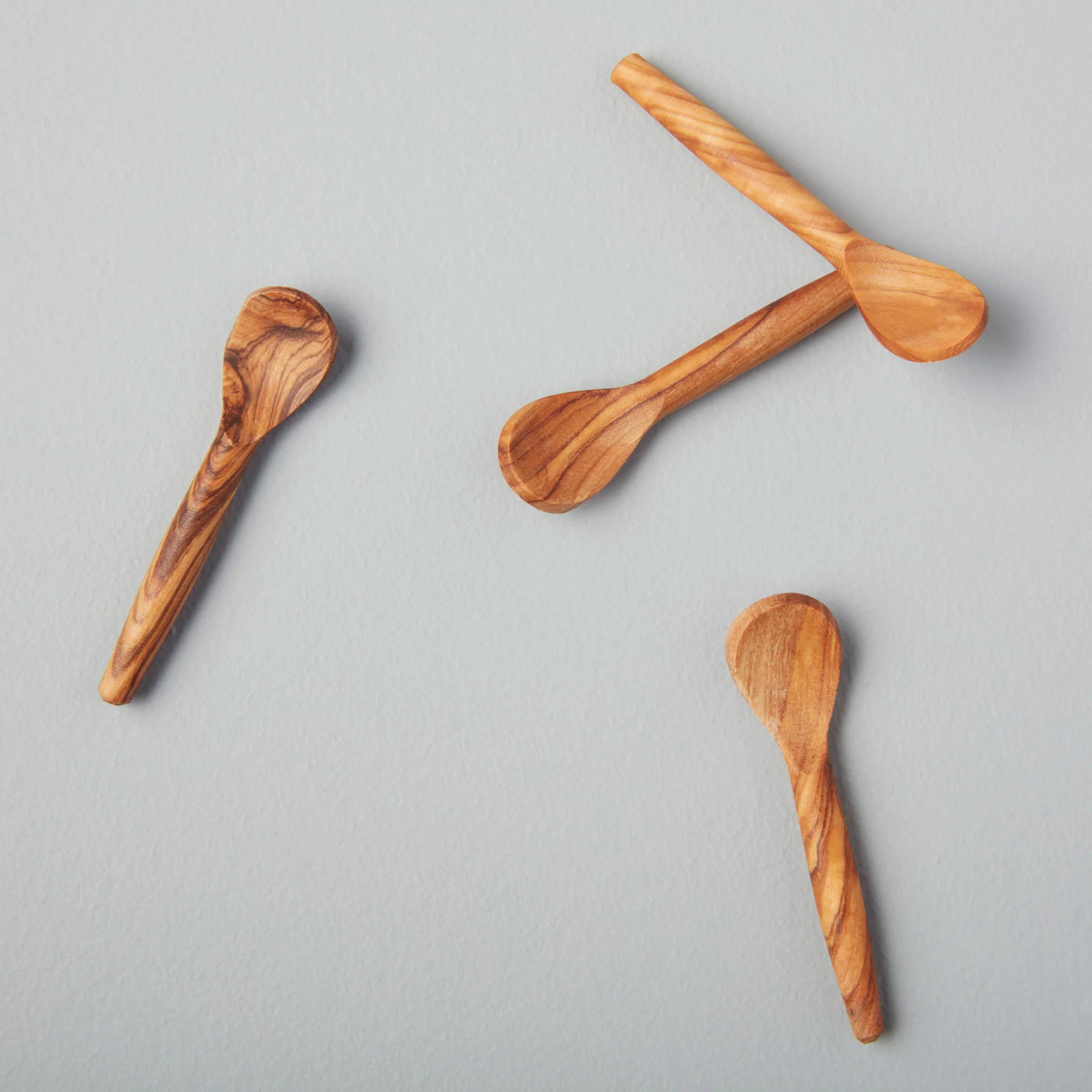 Effective Olive Wood Spoons XS Set of 4 Prestigious
