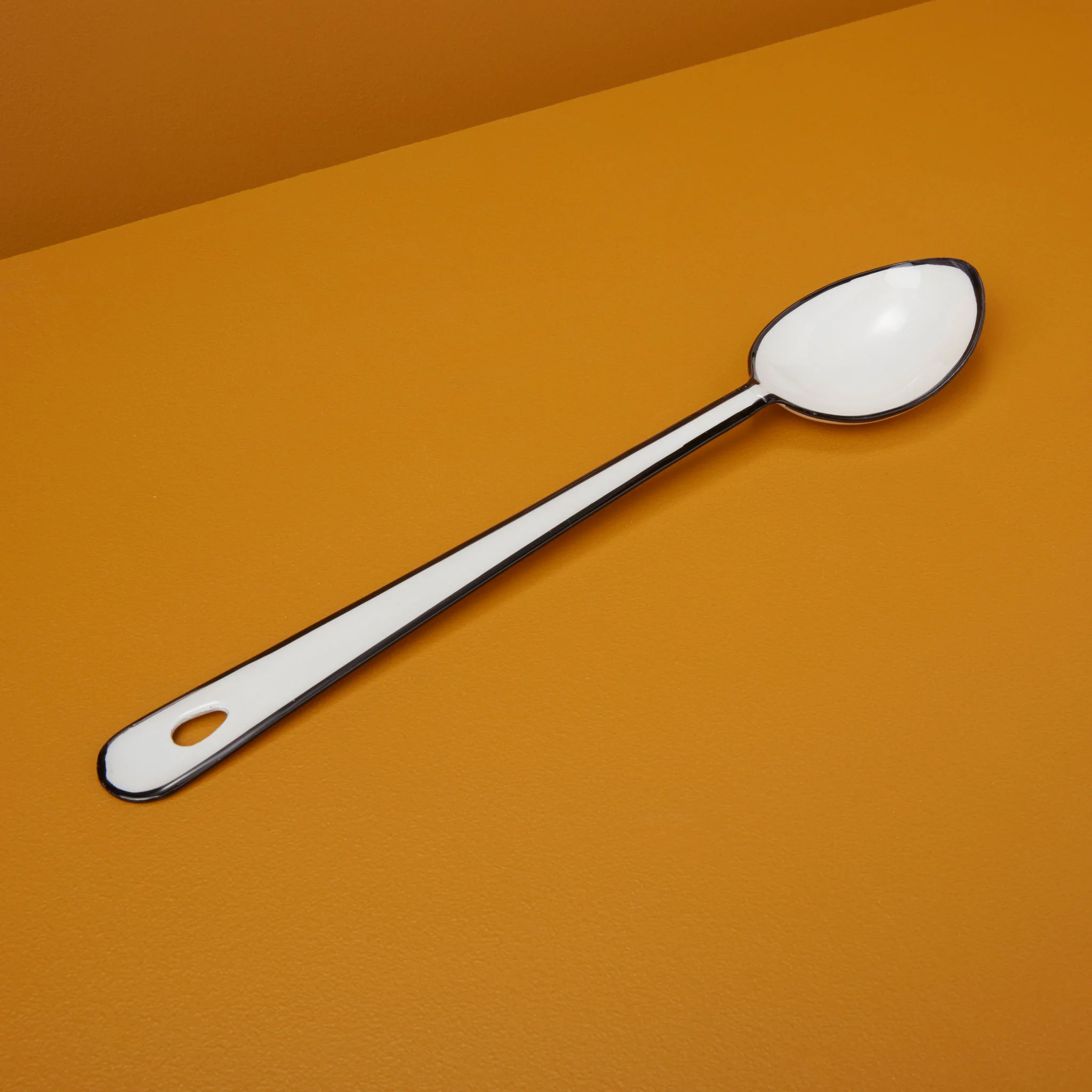 User-Friendly Harlow Mixing Spoon White Crafted