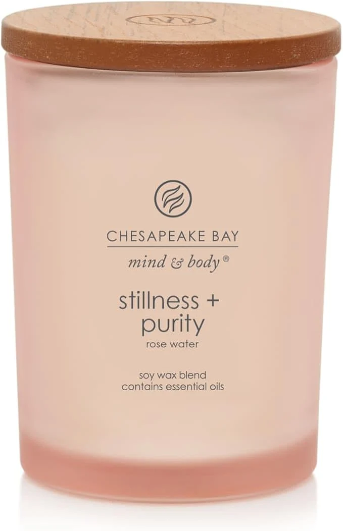 Certified Chesapeake Bay Candle Scented Candle Stillness Purity Medium Jar 8 Ounce Home Versatile