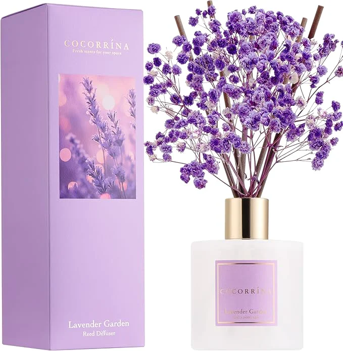 Long-Lasting COCORRÍNA Reed Diffuser Safe