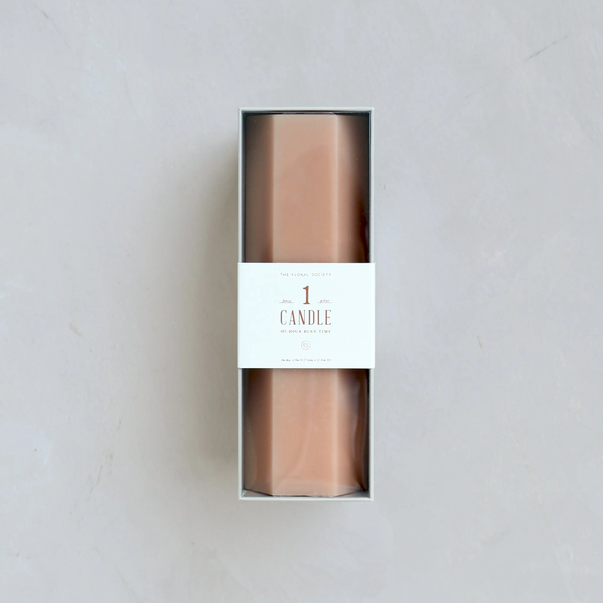 Authentic Hexagon Pillar Candle Petal Original