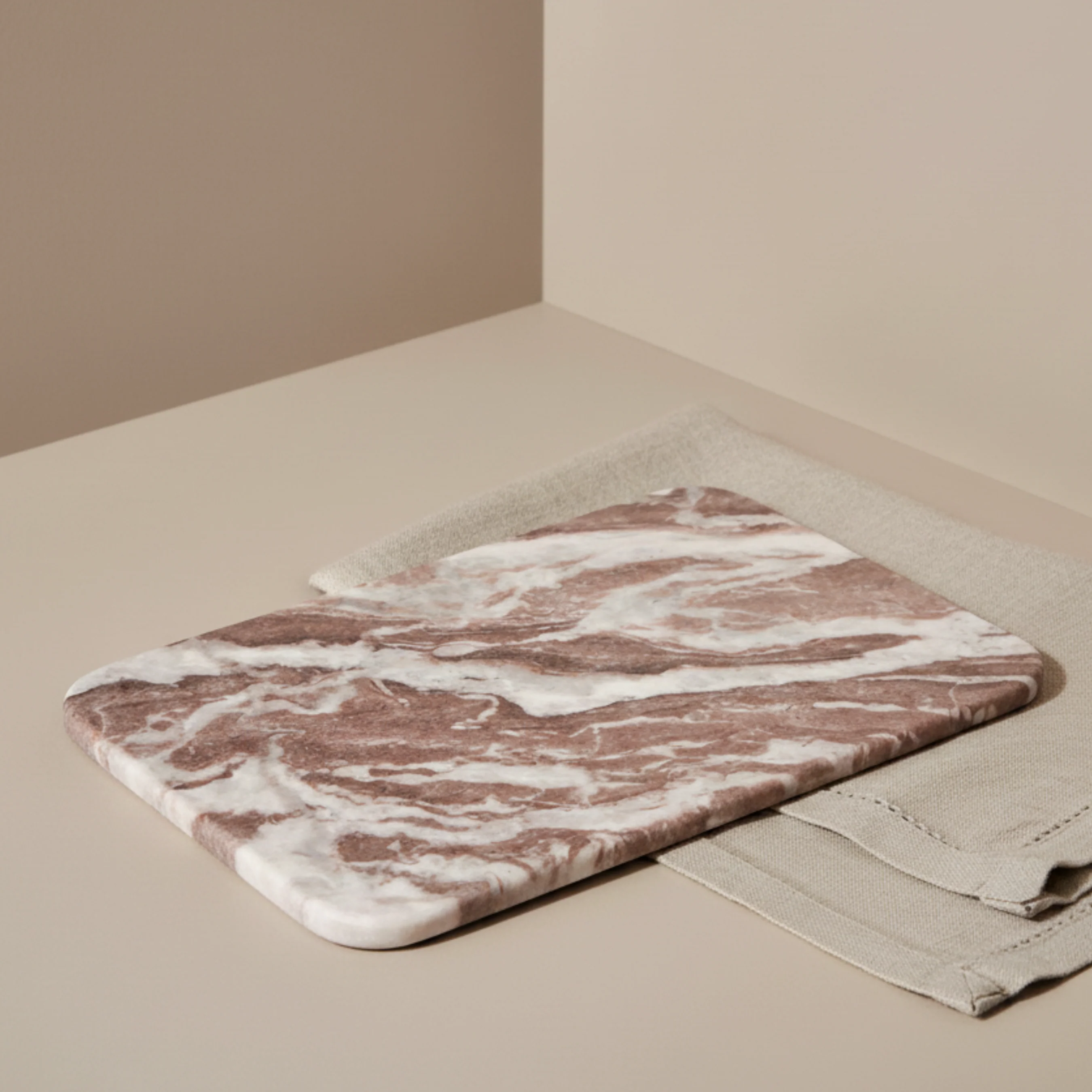 Comfortable Waterfall Marble Pastry Slab Pure