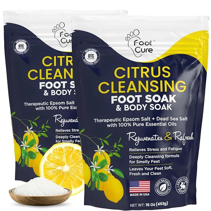 Luxury FOOT CURE Citrus Detox Foot Soak Clean