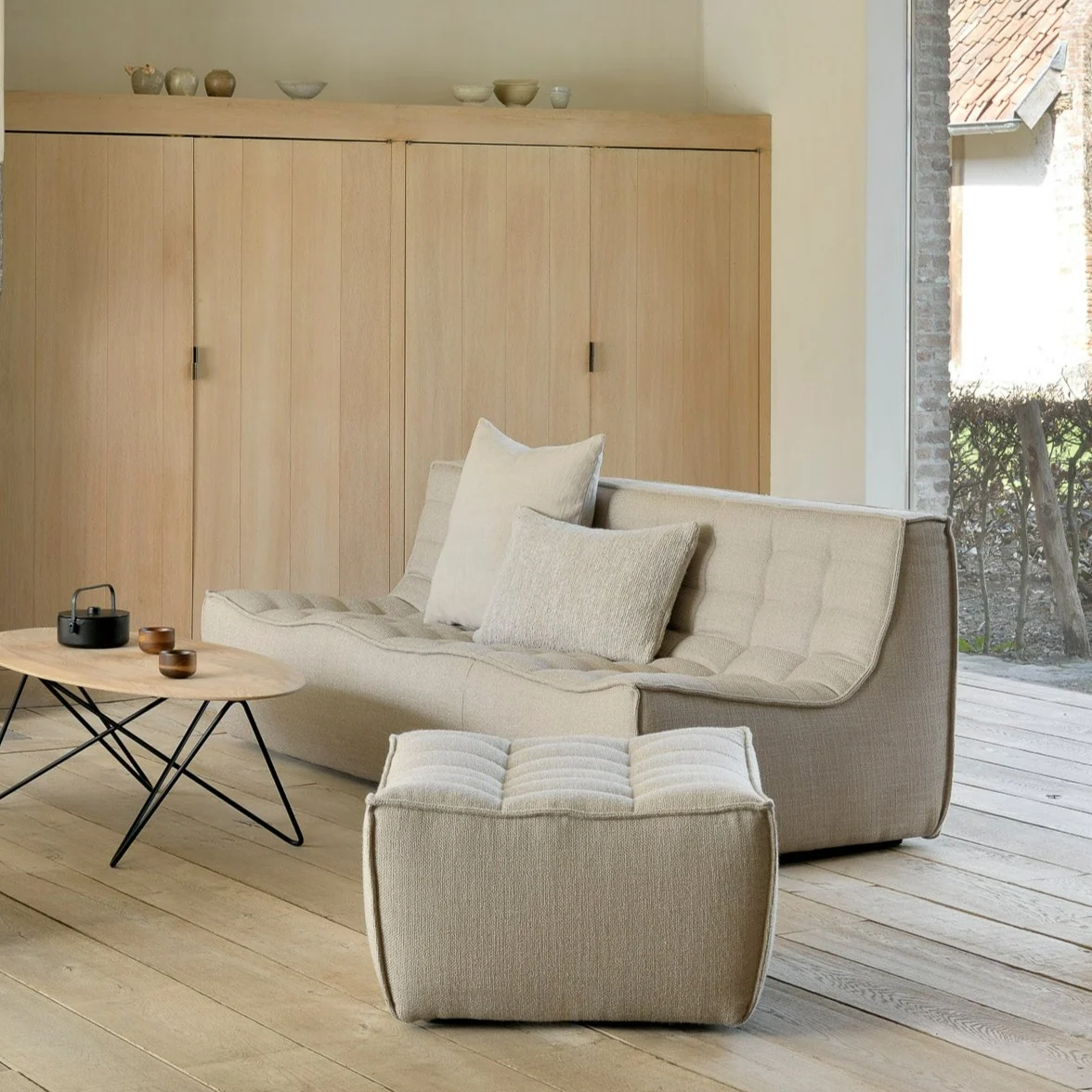 Trendy N701 Footstool Beige Dependable