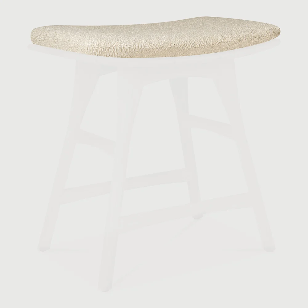 High-Quality Osso outdoor stool cushion – Natural fabric Refined