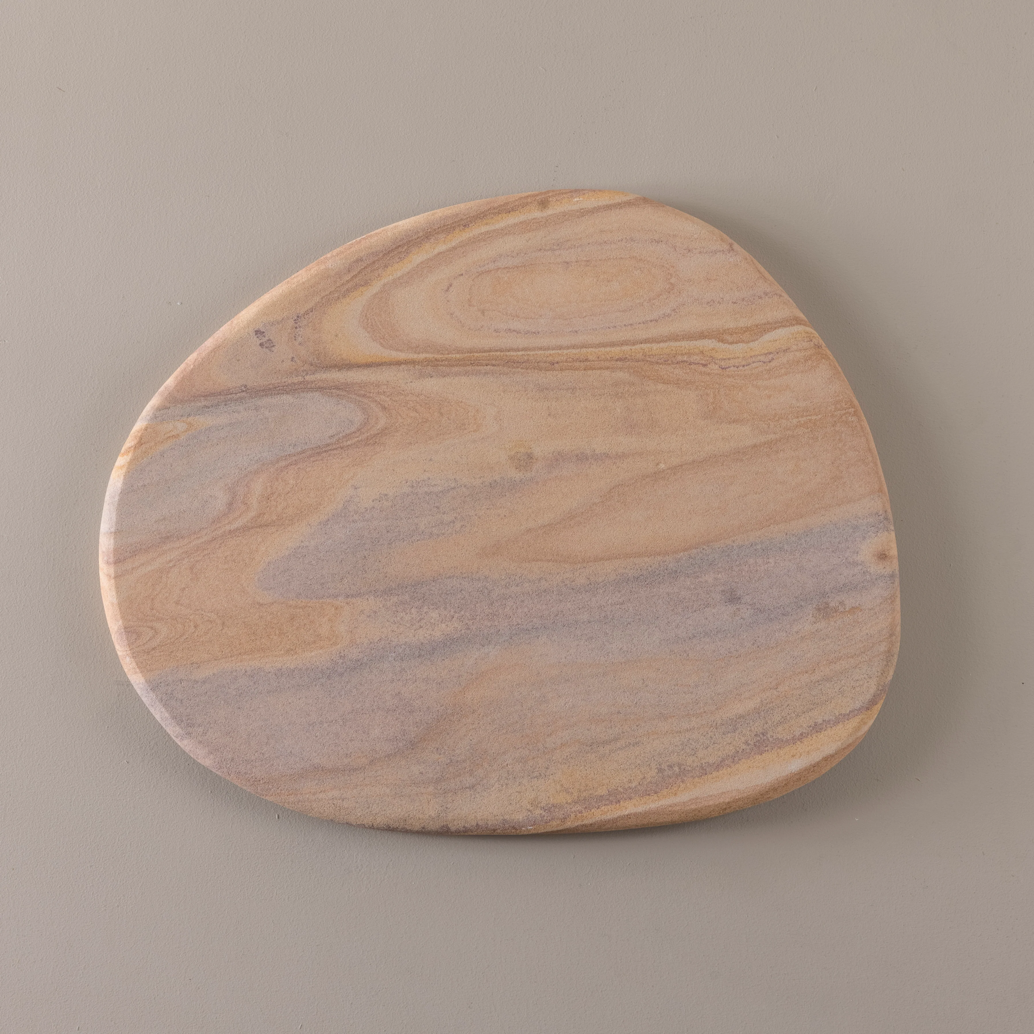 User-Friendly Rainbow Sandstone Pebble Board Minimalist