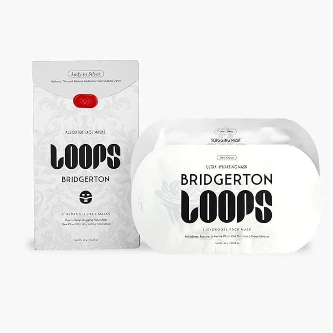 Stylish LOOPS Beauty Bridgerton™ NETFLIX Lady in Silver Set Breathable