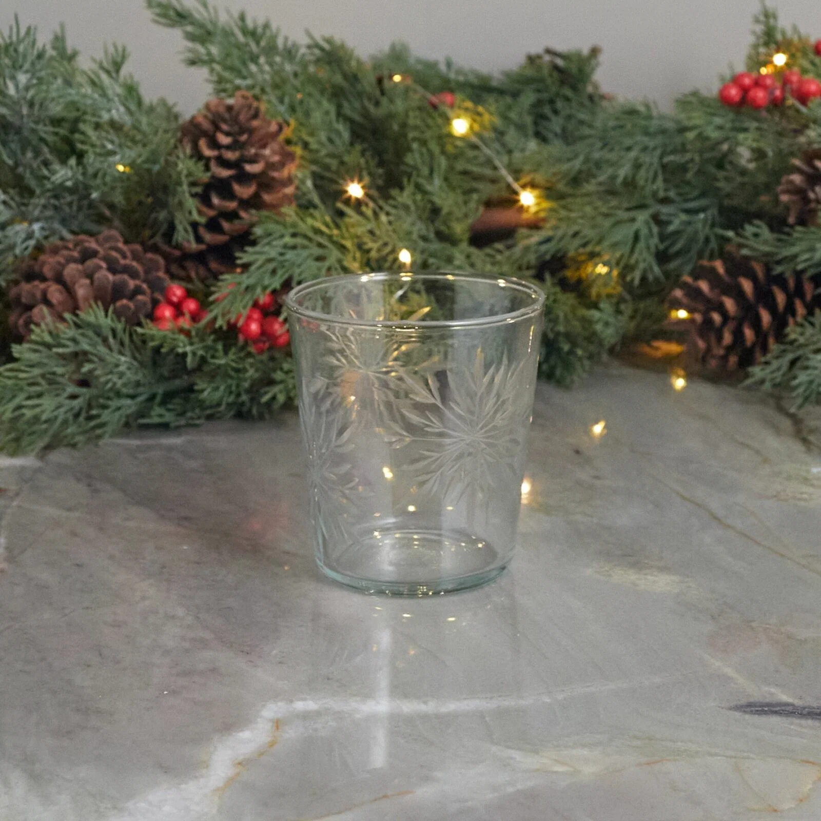 Pure Snowflake Tumbler Vail Comfortable