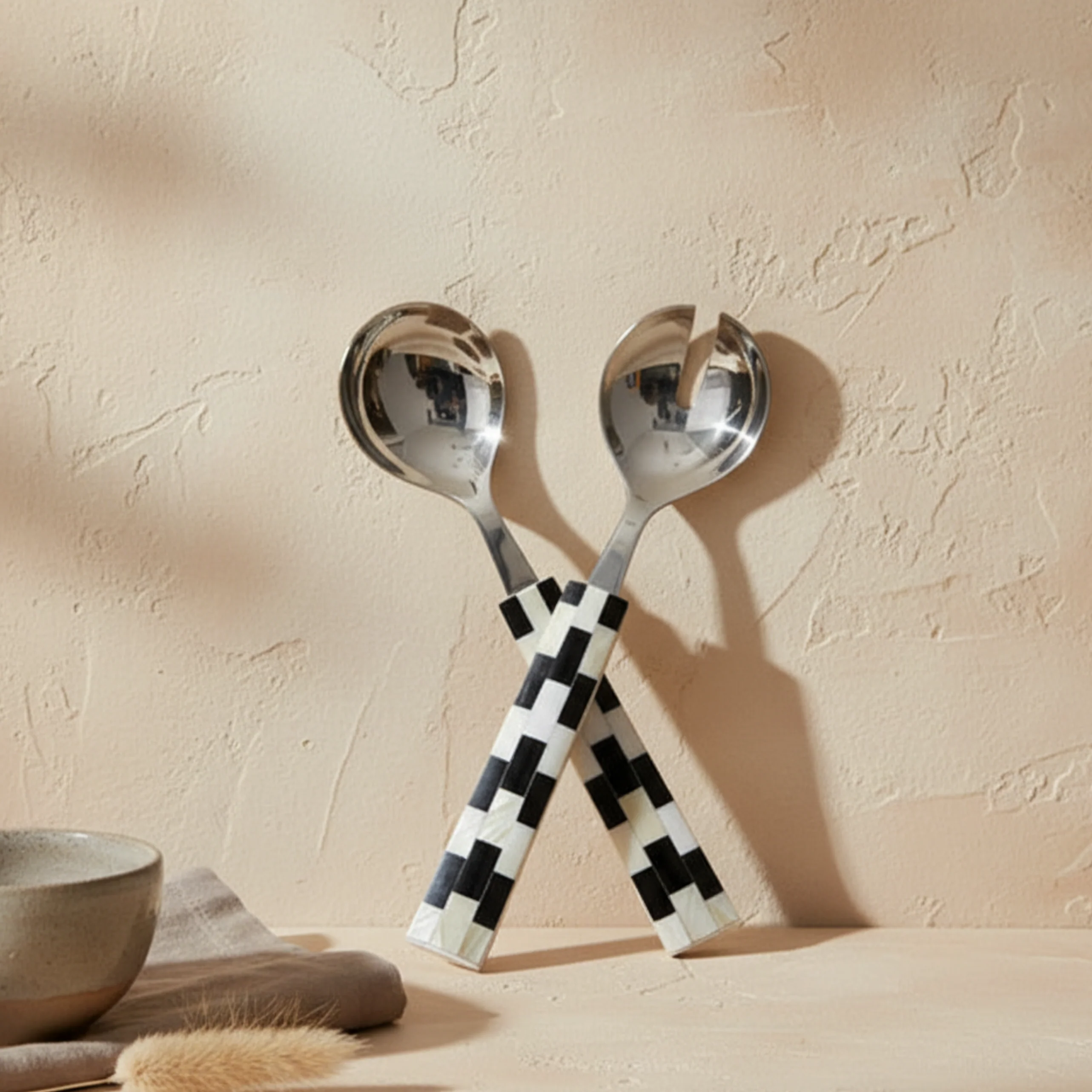 Trendy Finlay Inlay Serving Set Green