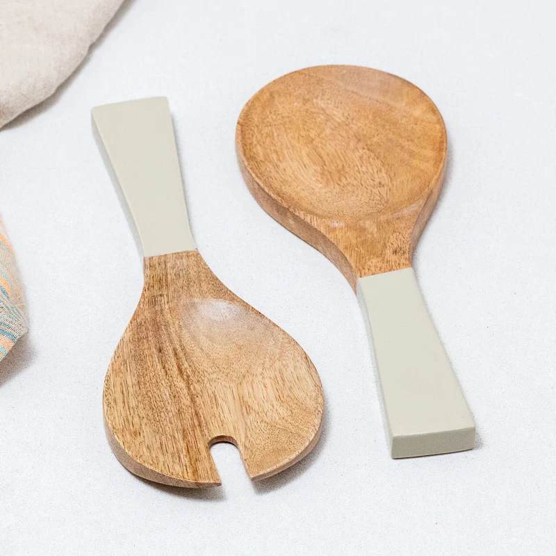 Easy-to-Use Madras Serving Set Taupe Trusted