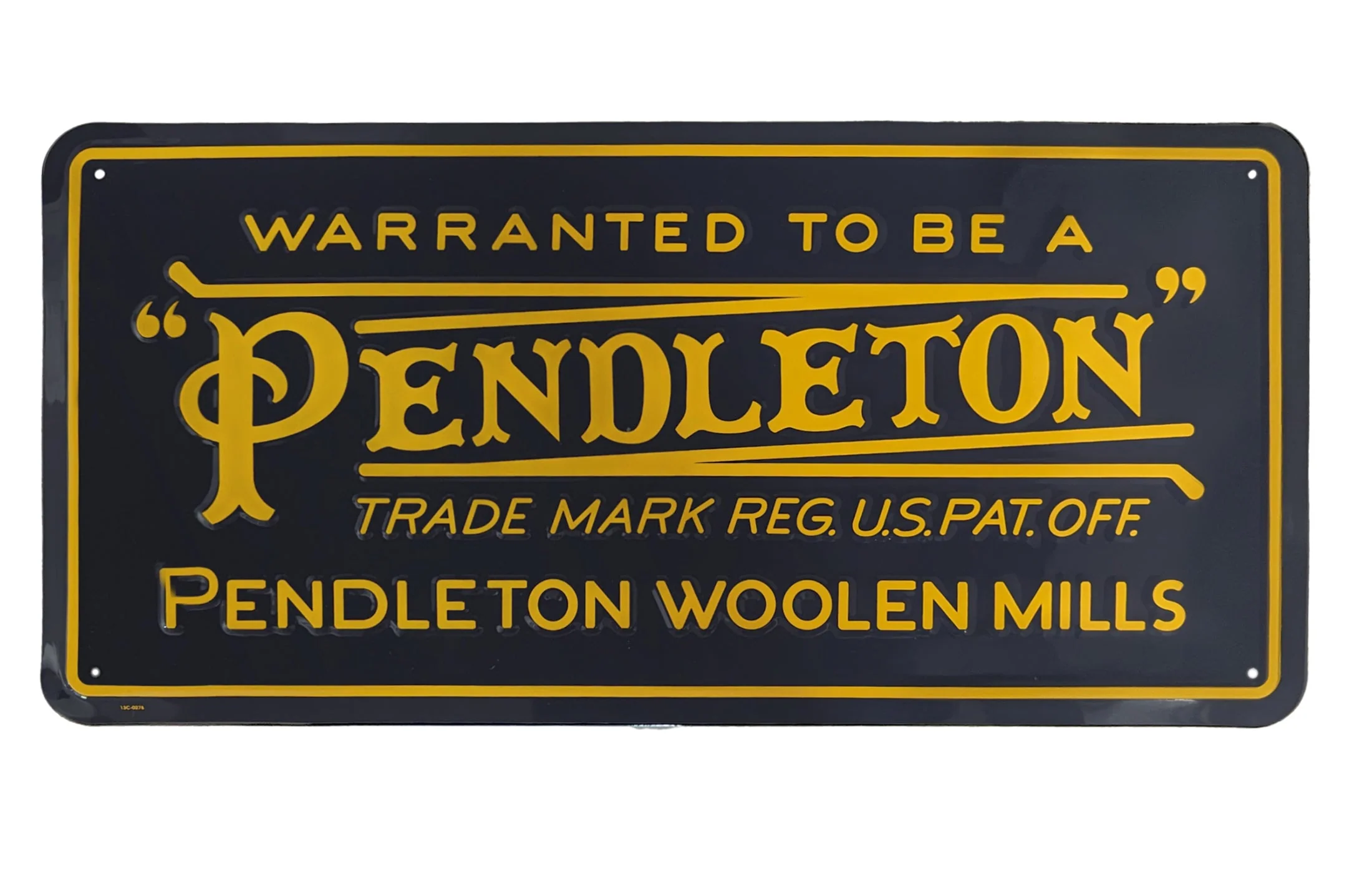 Enhanced Vintage Logo Wall Sign High-Grade