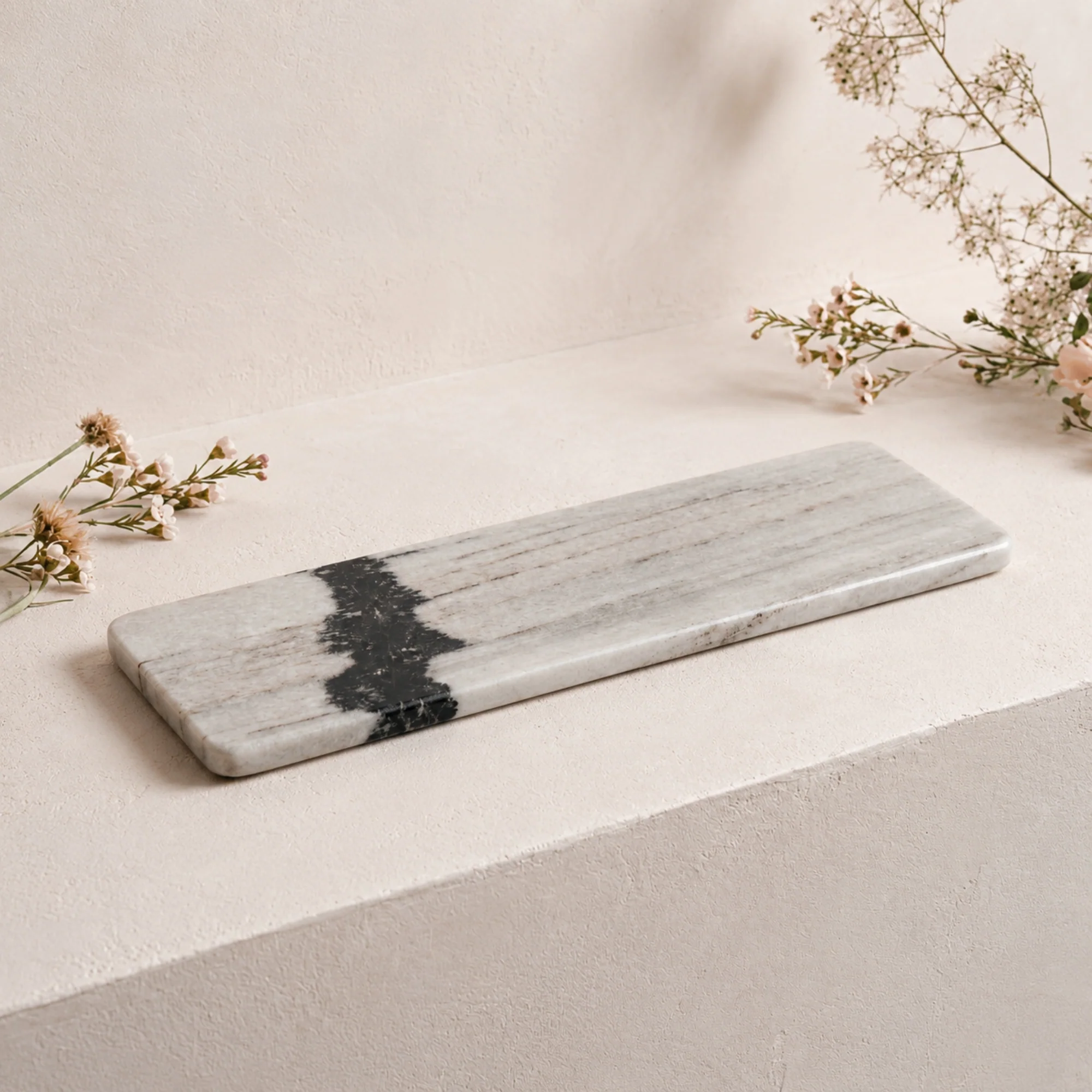 Elegant Linea Marble Board Narrow Smooth