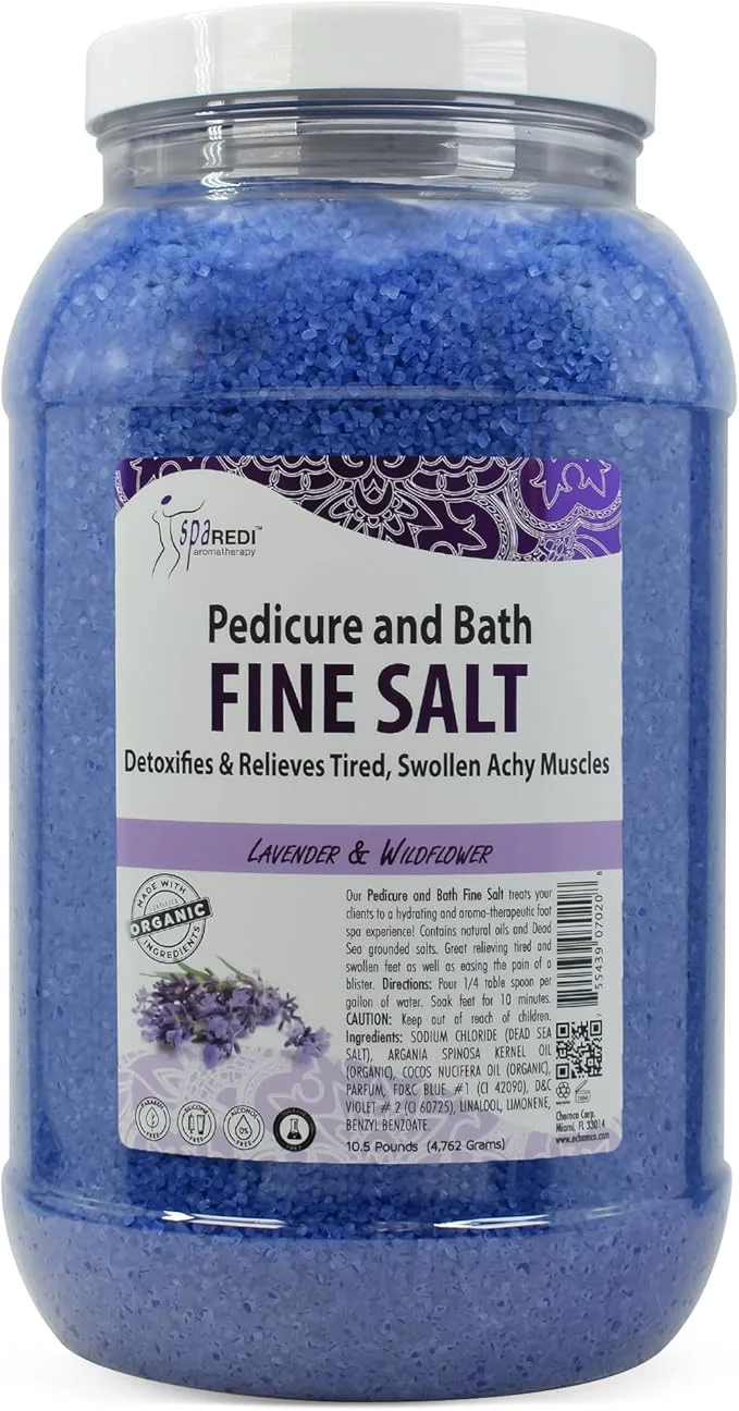 Long-Lasting SPA REDI Foot Soak for Pedicure Preparation Therapeutic Foot Treatment Pure High-Grade