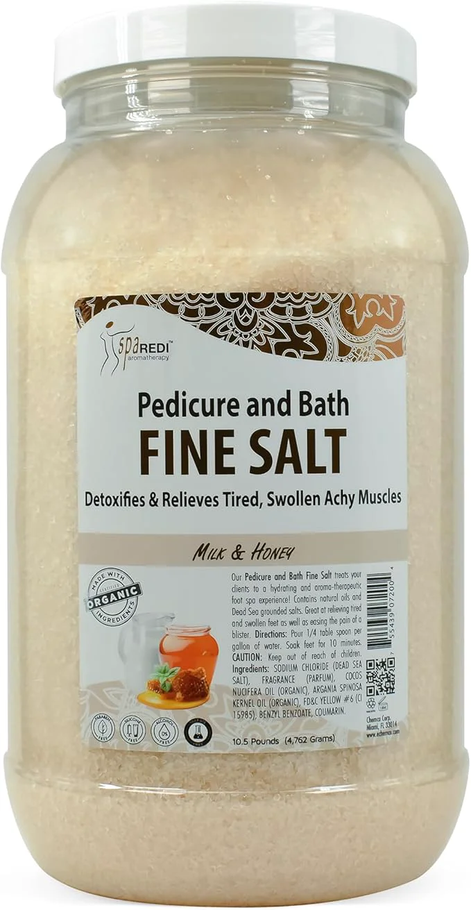 Quality SPA REDI Professional Pedicure Foot Soak Mineral Replenishment Whirlpool Reusable