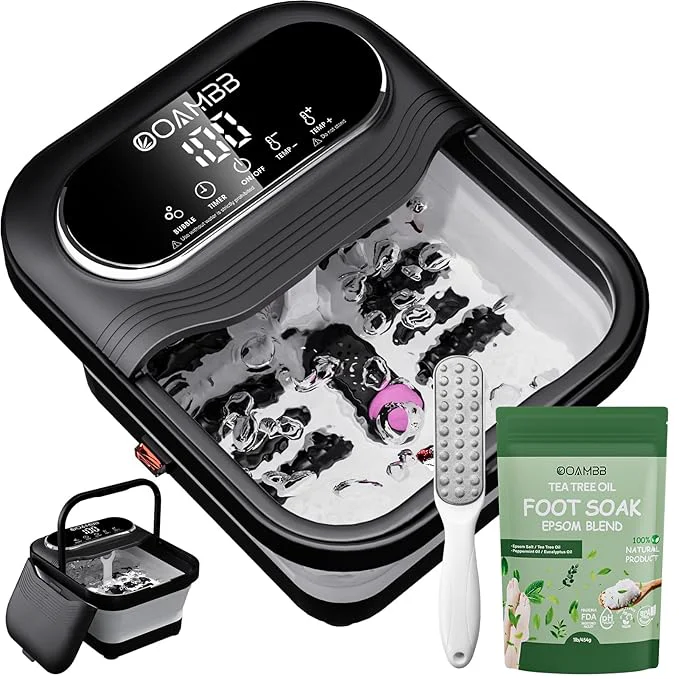 Pure OOAMBB Collapsible Foot Spa Top-Quality
