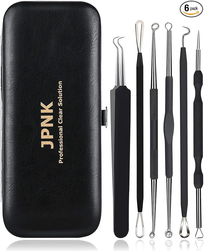 Soft JPNK Blackhead Remover Tool Comedones Extractor Acne Removal Kit Smart