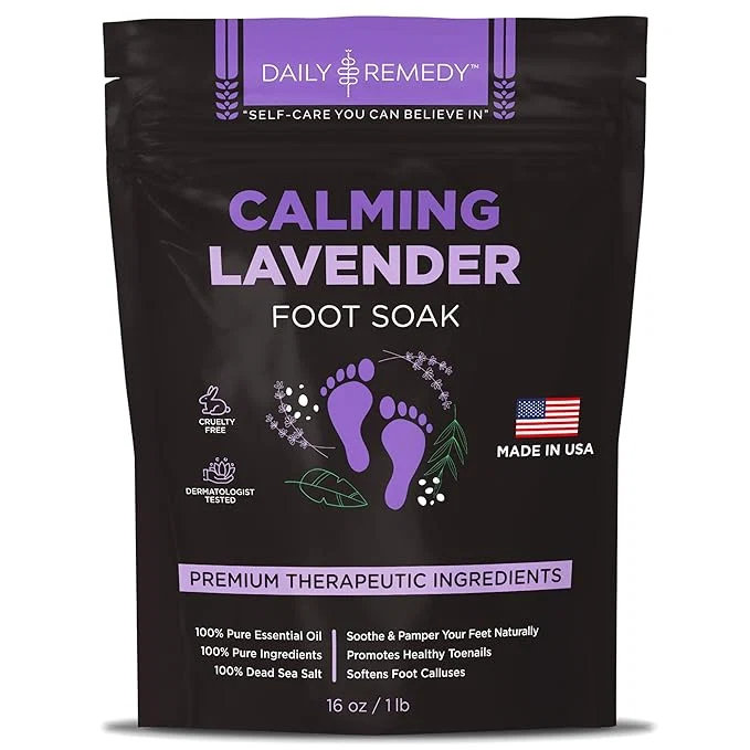 Luxury Calming Lavender Foot Soak Relaxed