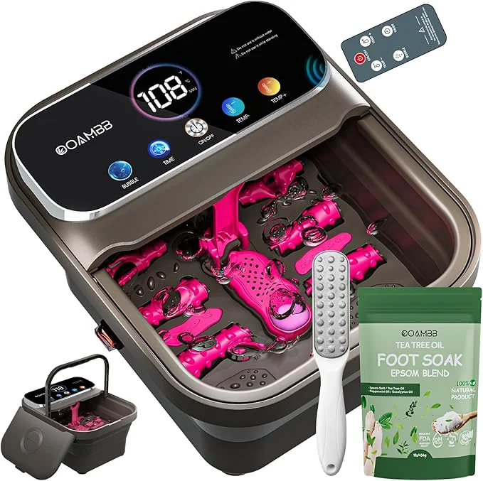 Advanced OOAMBB Collapsible Foot Spa Minimalist