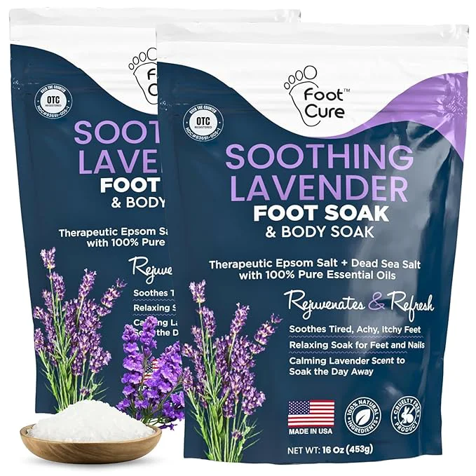 Certified FOOT CURE Soothing Lavender Foot Soak Long-Lasting