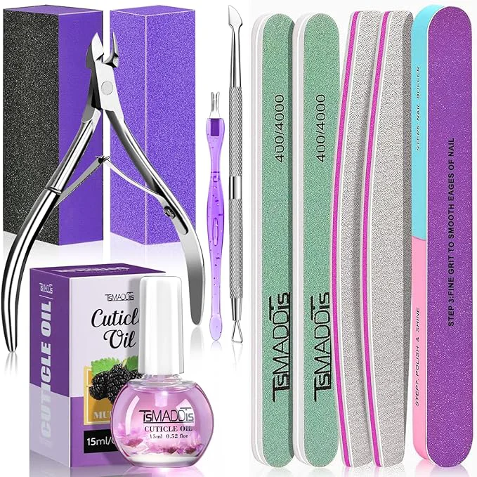 Easy-to-Use TsMADDTs Manicure Tools Kit Sustainable