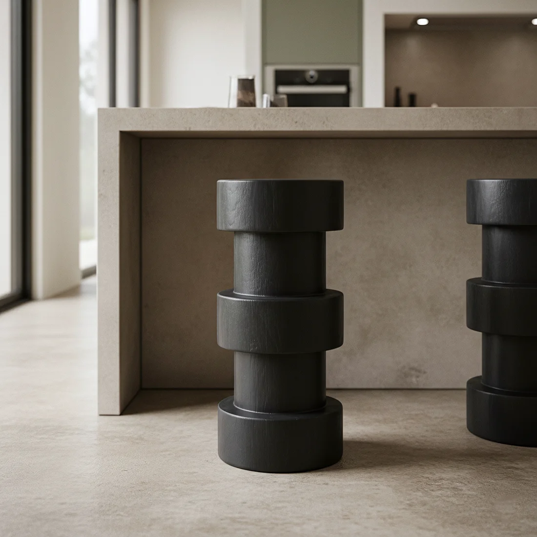 Artisan Forma barkruk Totoma zwart Stylish