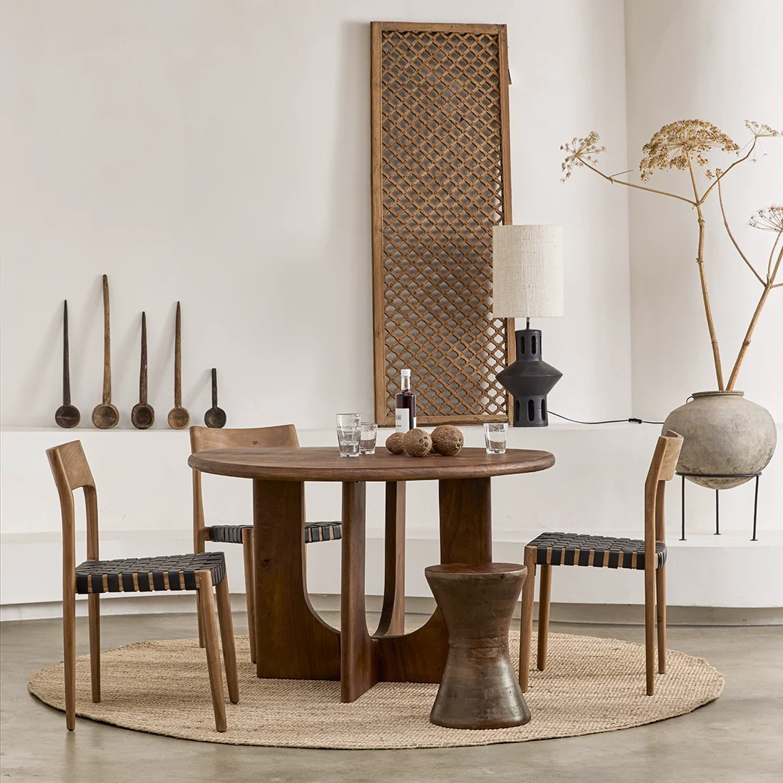 Unique Bullnose Coliseo eettafel Ø120 cm Authentic