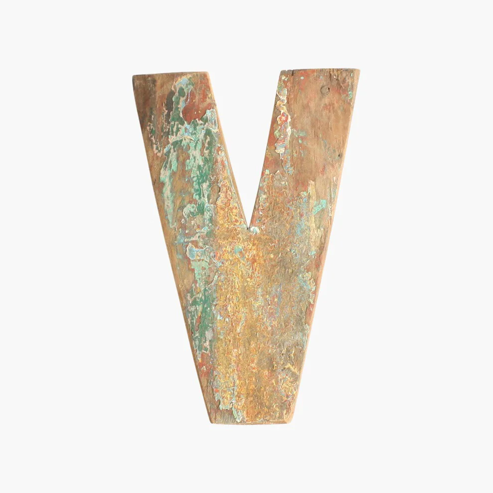 Trusted Boatwood letter V Innovative