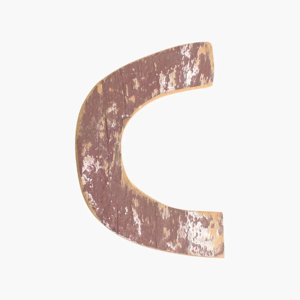 Effective Houten letter C Easy-to-Use