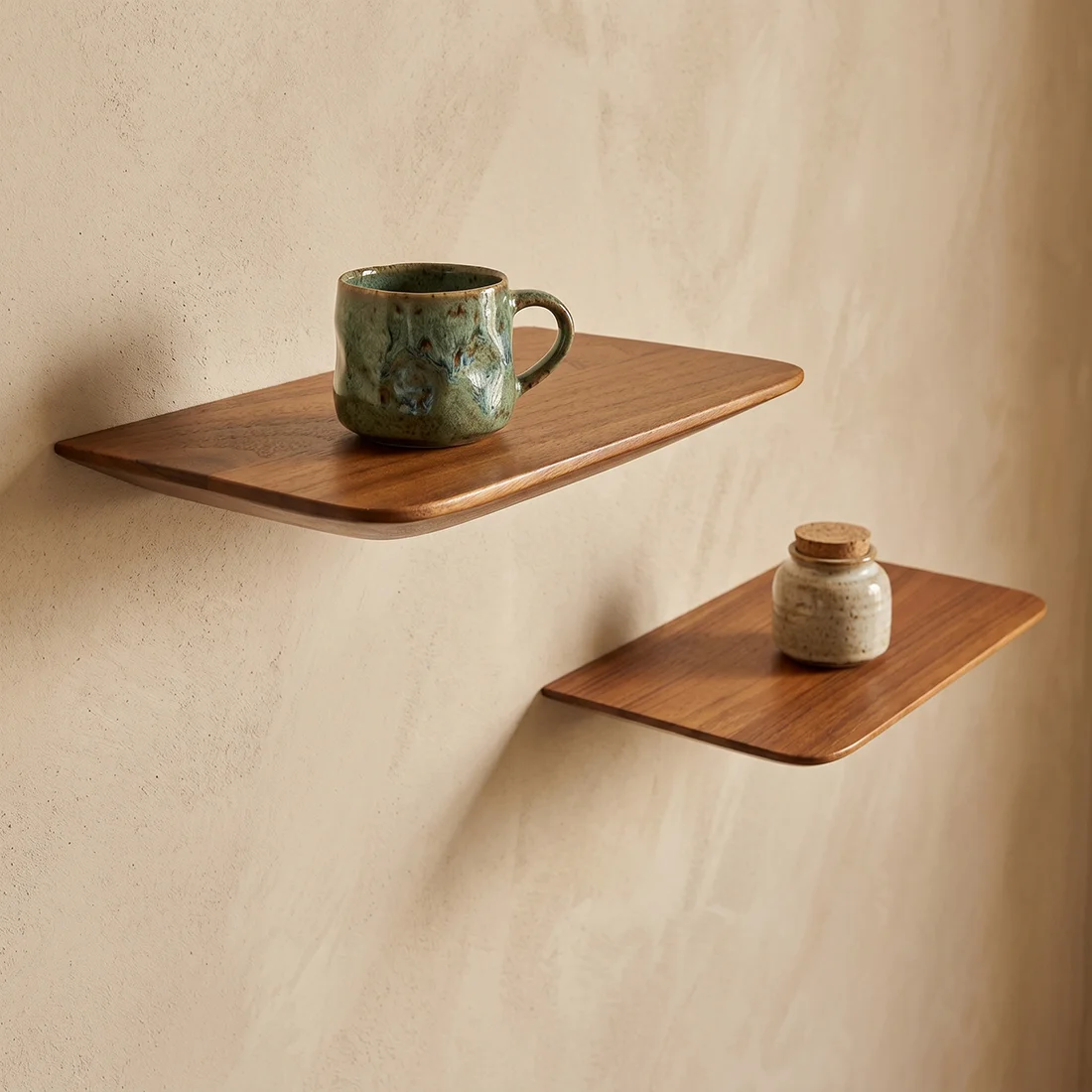 Secure Craftsman wandplanken 25 cm set 2 Authentic