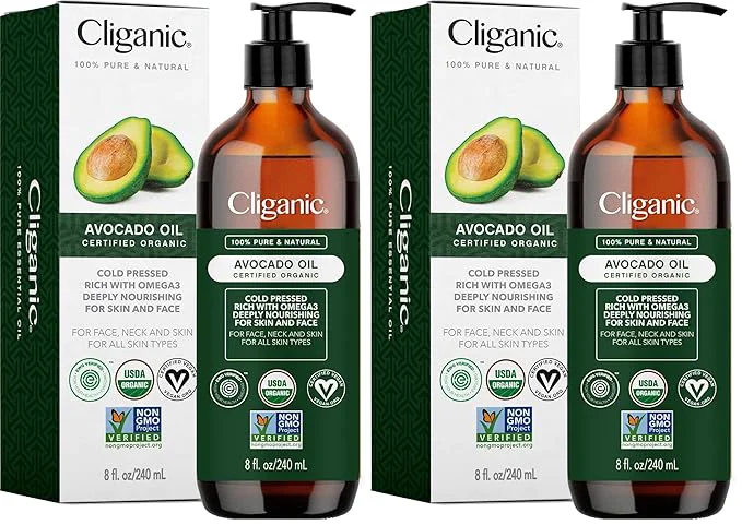 High-Quality Cliganic Organic Avocado Oil Pure First-Class
