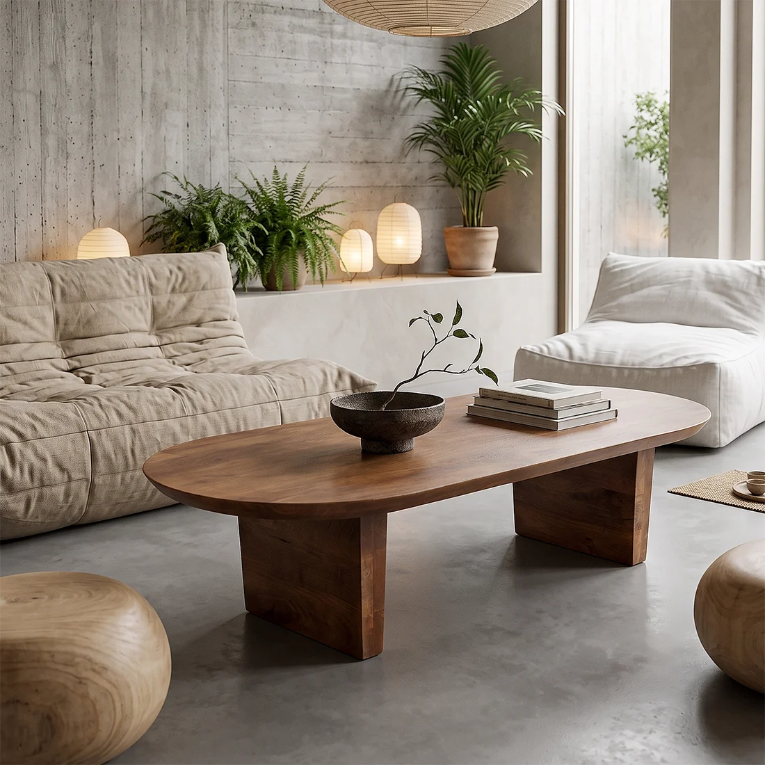 Certified Bullnose salontafel bruin Fine