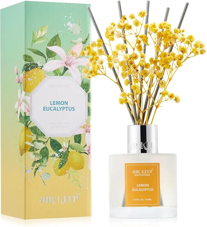 Reusable Airkeep Reed Diffuser Set 3.38 fl oz Practical