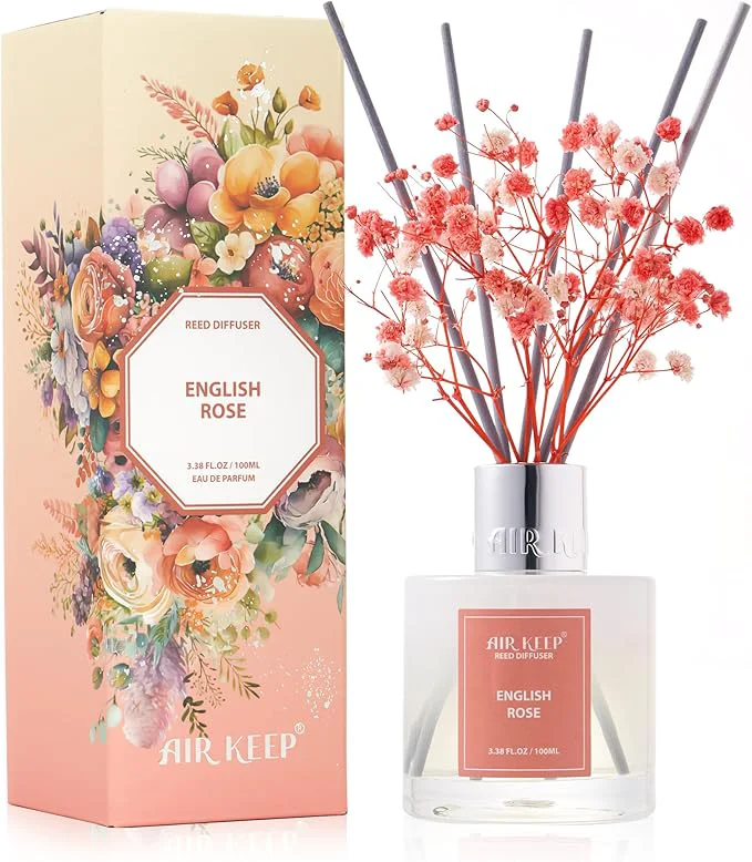 Excellent Airkeep Reed Diffuser Set 3.38 fl oz Premium Material