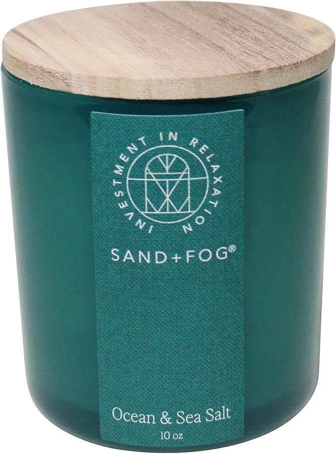 Expertly Made Sand Fog Scented Candle Environmentally Friendly