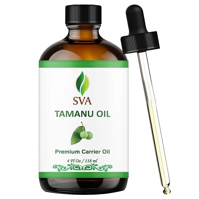 Environmentally Friendly SVA Tamanu Oil – 4 Fl Oz – Natural Cold Pressed Tamanu Oil – Practical
