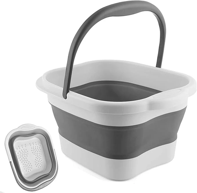 Detailed Collapsible Foot Soak Tub 15L Pure