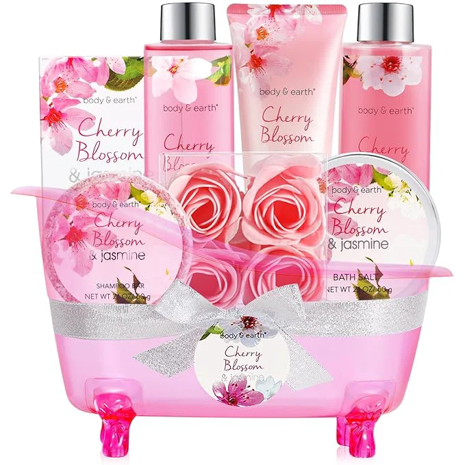 Reliable Body Earth Spa Gifts for Women Self Care Kit Elegant