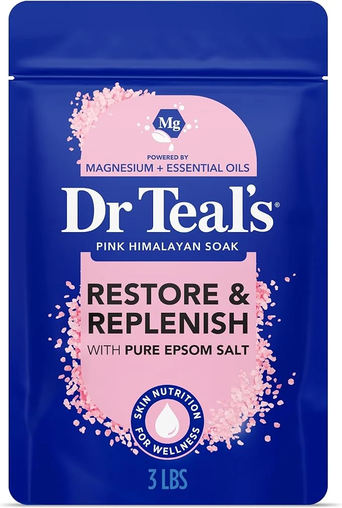 Smooth Dr Teal’s Epsom Salt Magnesium Soak Restore Replenish Authentic
