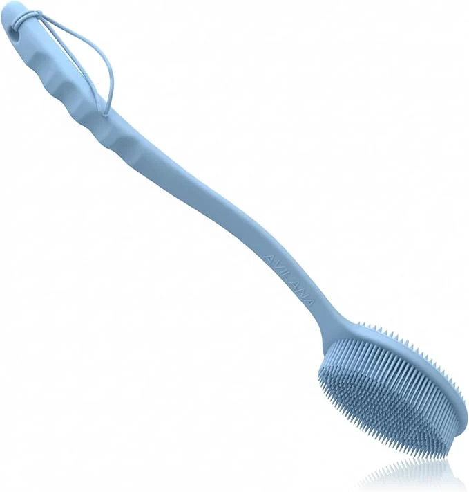 Reusable Avilana Premium Back Scrubber Long Handle 19 Inch Recyclable