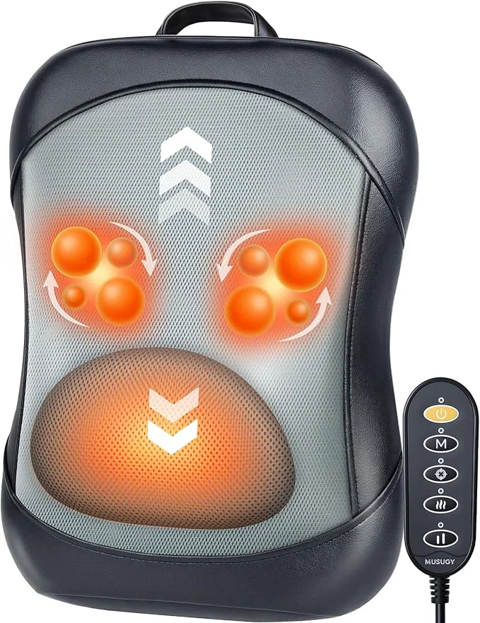 Next-Generation Back Massager for Pain Relief Deep Tissue Rolling Up and Down Not Just 4 Optimized
