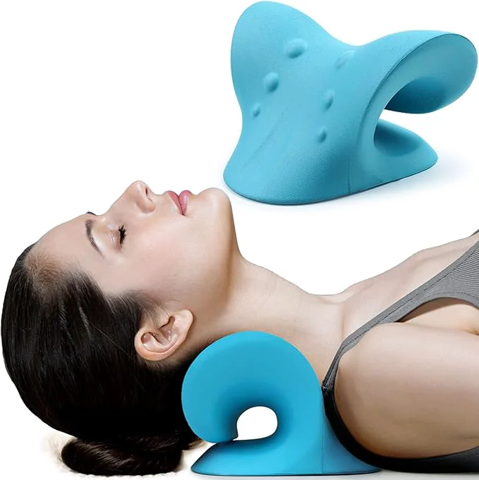 Authentic RESTCLOUD Neck and Shoulder Relaxer Cervical Traction Device Certified