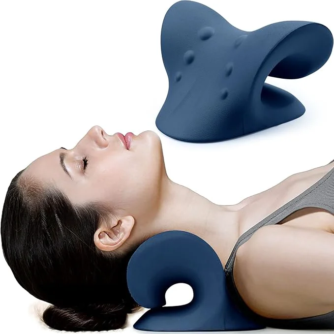 Advanced RESTCLOUD Neck and Shoulder Relaxer Cervical Traction Device Responsible