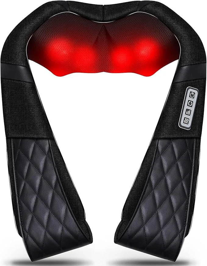Durable VIKTOR JURGEN Gifts for Women Men Shiatsu Neck and Shoulder Massager Safe