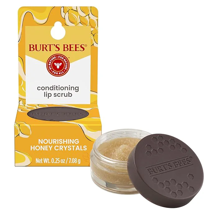 Solid Burt’s Bees Conditioning Honey Lip Scrub Exfoliates Conditions Dry Lips Specialty