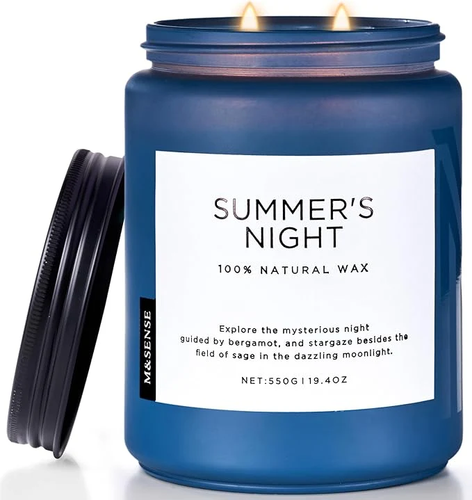 Detailed M SENSE Summer’s Night Scented Candles First-Class