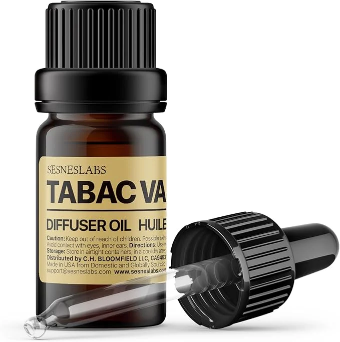 Next-Generation sesneslabs Tabac Vanille Diffuser Oil Niche Fall Winter Scent Tobacco Leaf User-Friendly