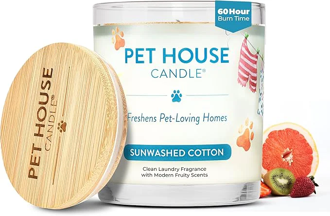 Verified One Fur All Pet House Candle Plant-Based Soy Reliable