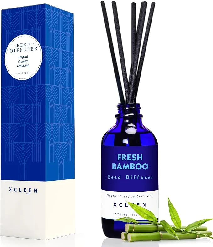 Versatile Xcleen Reed Diffuser Fresh Bamboo Scented Diffuser Solid