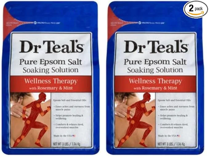 Classic Dr Teal’s Epsom Salt Magnesium Soak Wellness Therapy Selected